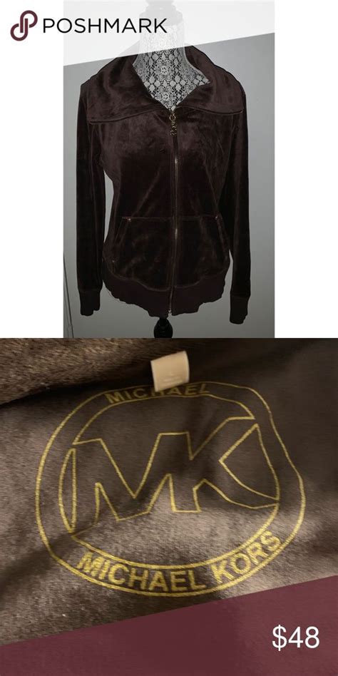 buy michael kors velour sweatsuit|Michael Kors lightweight sweater.